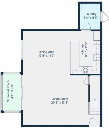 Floor plan 3, Seashells Unit 19- Sanibel Sunset 2 Bedroom Condo, Lee