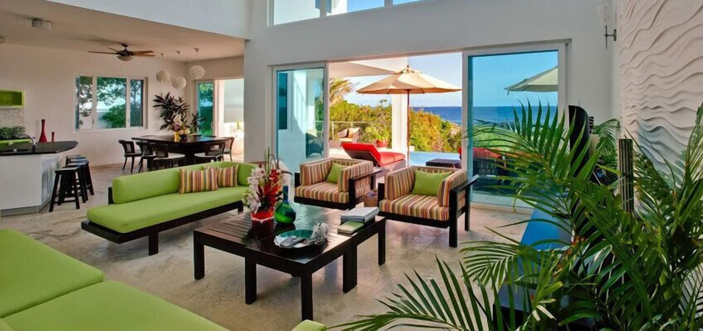 Living area 2, Villa Tequila Sunrise