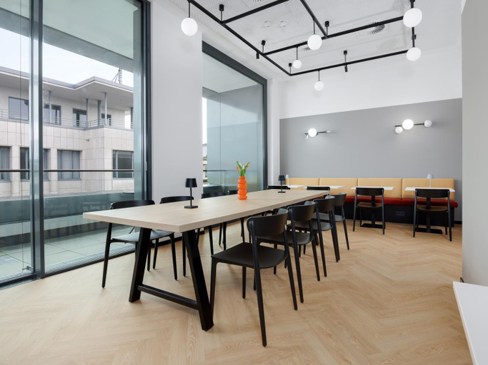 Lobby 4, smartments Bielefeld Hauptbahnhof, Bielefeld