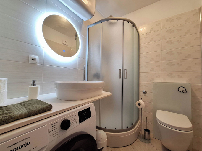 Bathroom, Apartment Harmonia, Crikvenica