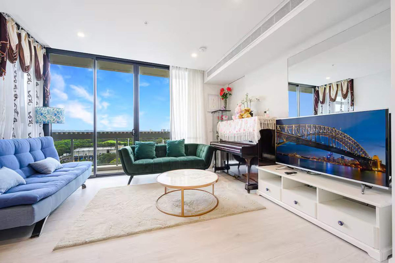 Room 5, Metawisebnb Executive 2-bedroom Stadium View Apartment W Parking, Sydney