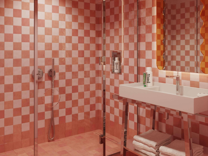 Bathroom, Mama Shelter Mexico City (Opening end of 2026), Mexico City