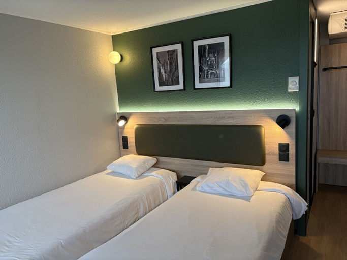 Bedroom 5, Campanile NATURE - Rouen Nord Mont Saint Aignan, Seine-Maritime
