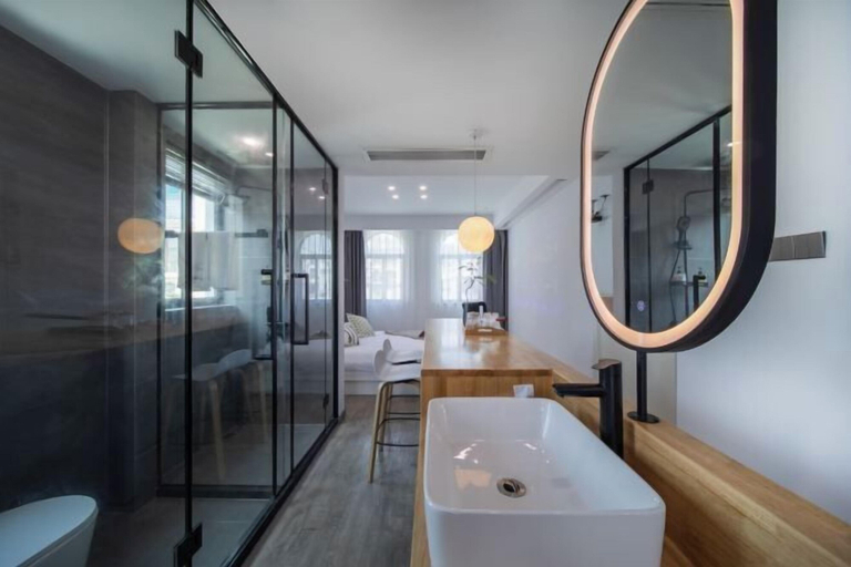 Bathroom 4, 8cm Blue Inn, Zhoushan