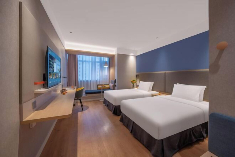 Bedroom 3, Orange Hotel (Beijing Daxing Biomedical Base Longhu Tianjie Branch), Beijing