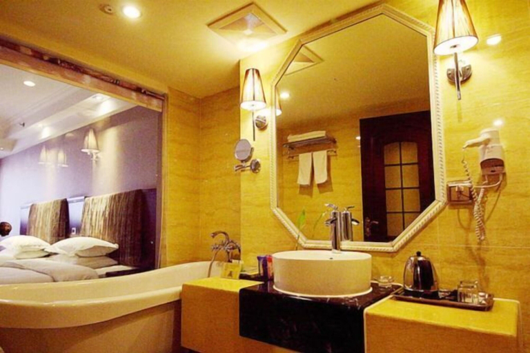 Bathroom 3, Xing mei da Hotel, Changsha