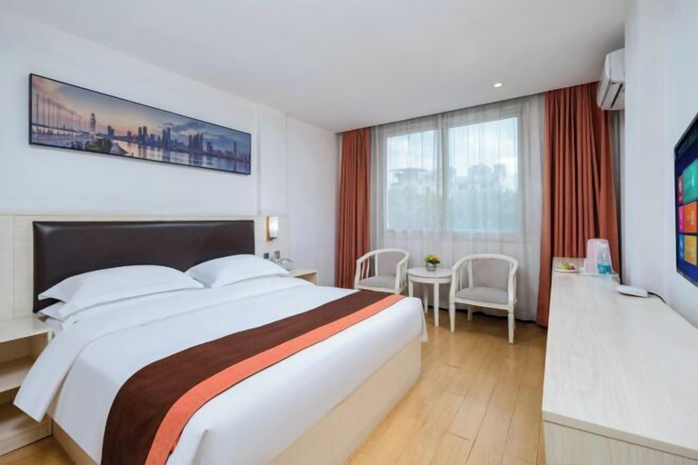 Bedroom 3, 3 Good Chain Hotels (Hezhou College Branch), Hezhou