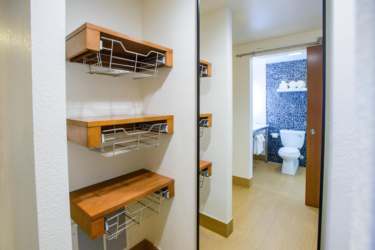 Bathroom 4, Hilton Garden Inn Rochester Downtown, MN, Olmsted