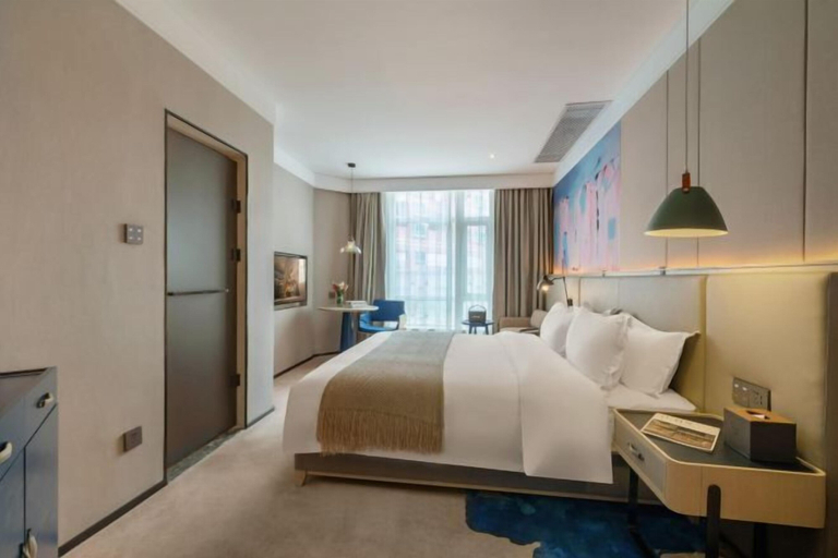 Bedroom 3, Shenzhen Dongmen Pedestrian Street RANZ Lanzi Hotel, Shenzhen
