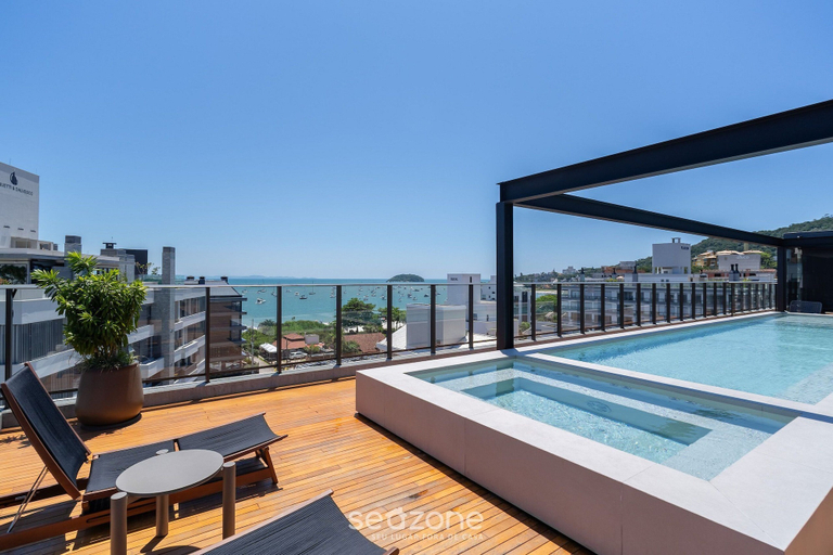 Pool 5, Studios in Condo w/ Pool 150m From the Beach in Jurere - PTE, Florianopolis