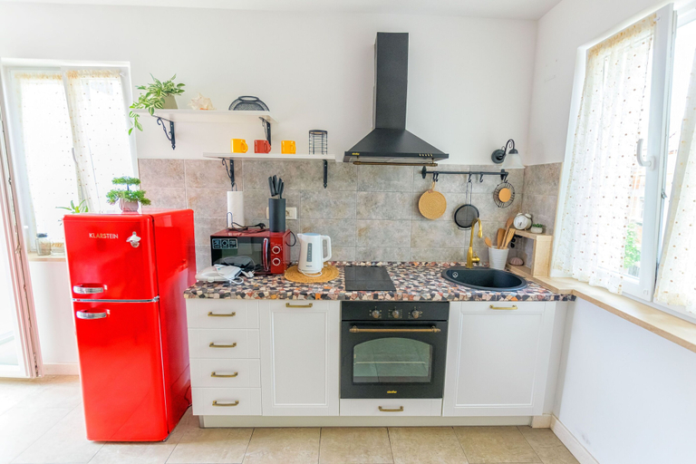 Private kitchen 4, Apartments Lemon Tree, Postira