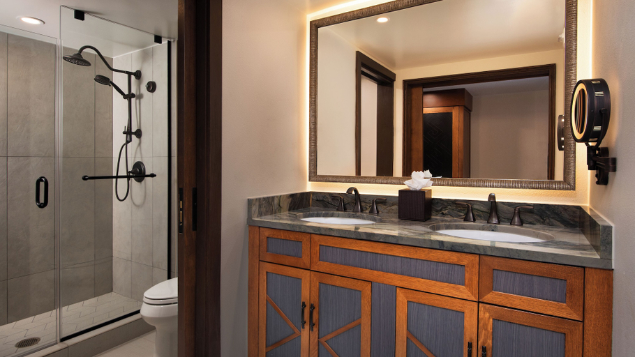 Bathroom 5, Disney's Animal Kingdom Lodge, Orange