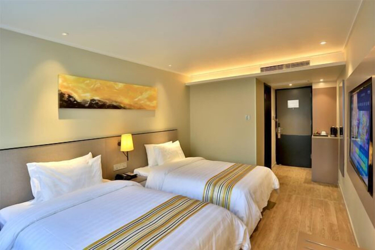 Bedroom 3, Home‑Inn Selected Hotel (Hangzhou Binjiang Longfor Paradise Jianghan Road Metro Station), Hangzhou