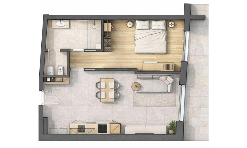 Room 5, ETRA suites & apartments, Trento