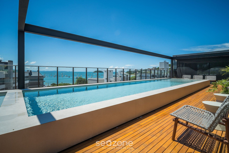 Pool 4, Studios in Condo w/ Pool 150m From the Beach in Jurere - PTE, Florianopolis