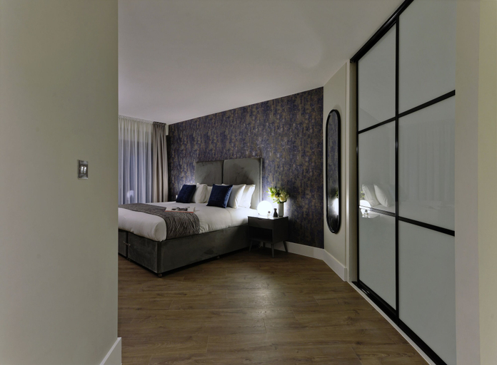 Bedroom 2, Fitzrovia apartments by DMONTRIO, London