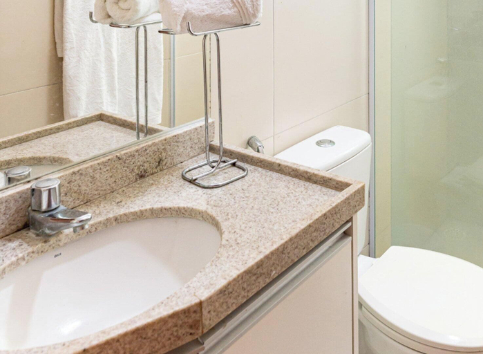 Bathroom 3, Bangalô 5 Qt-piscina e churrasq priv-138, Ipojuca