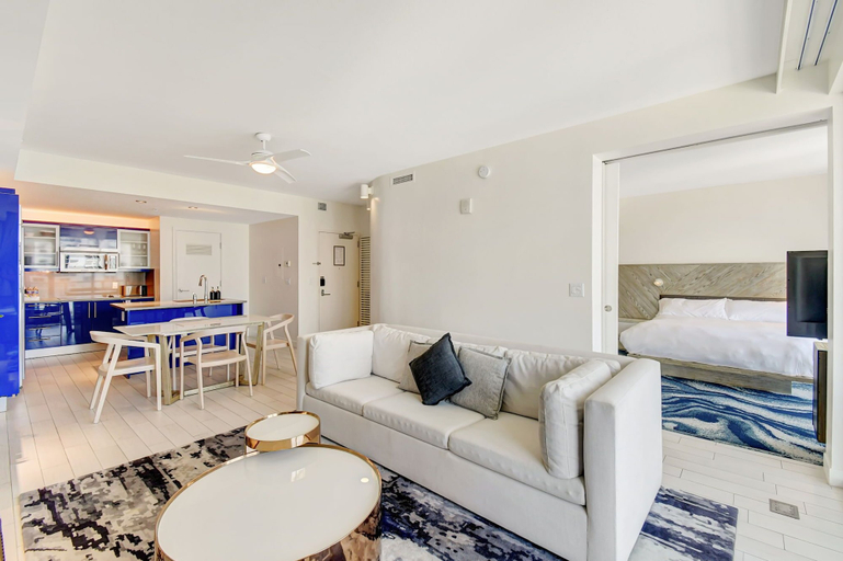 Living area 3, The W - Bayshore Unit 1003, Broward