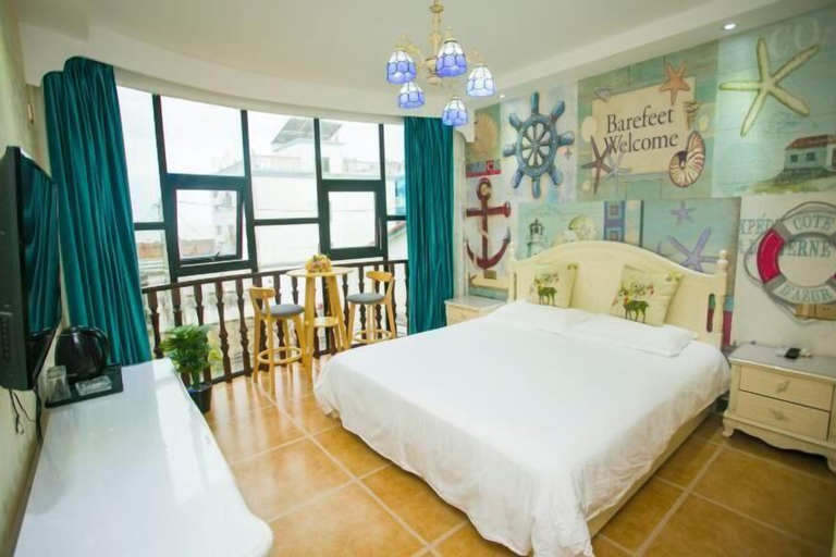 Bedroom 3, Donghai Yucun Hainv Hotel, Zhoushan
