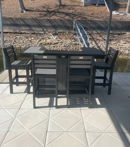 Outdoor dining 2, Lakefront House w/ Private Dock, 2 Slips, Dock Bar & Kayaks at 2mm, Camden