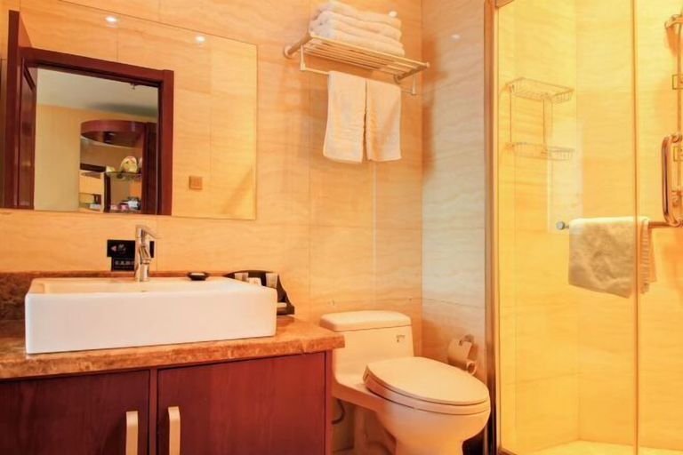 Bathroom 4, Doudu Business Hotel, Heihe
