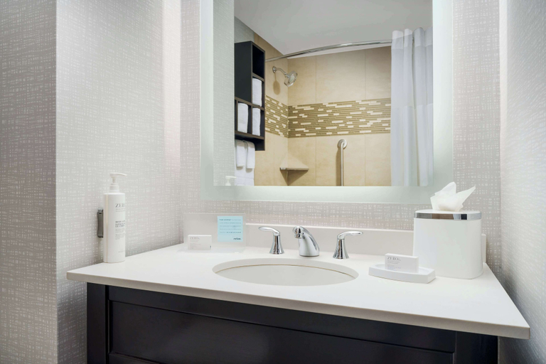 Bathroom 5, Hampton Inn Manhattan/Times Square Central, New York