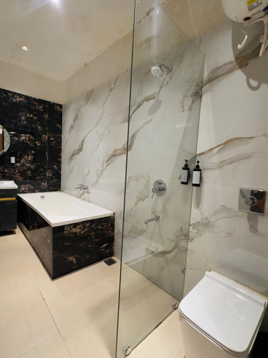 Bathroom 3, Royal Palm Inn, Faizabad