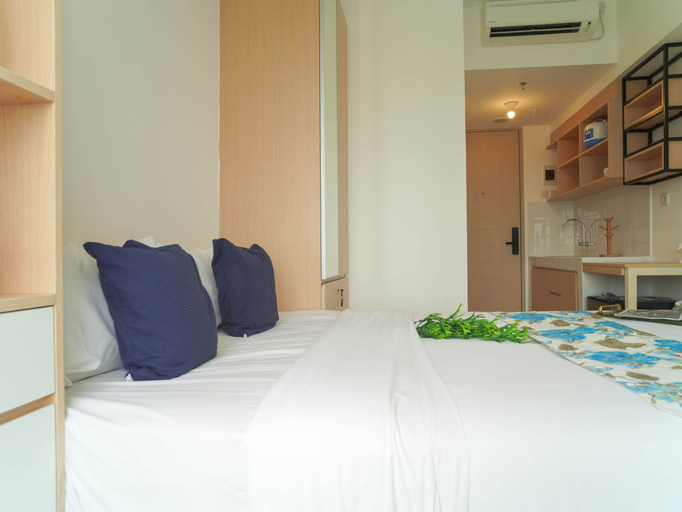 Bedroom 4, Cozy White Studio for 2 Pax at Tokyo Riverside PIK 2 Apartment By Travelio, Tangerang