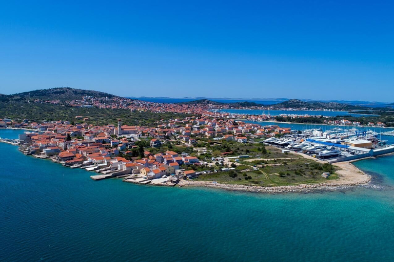 Aerial view, Apartments Villa Summertime, Murter
