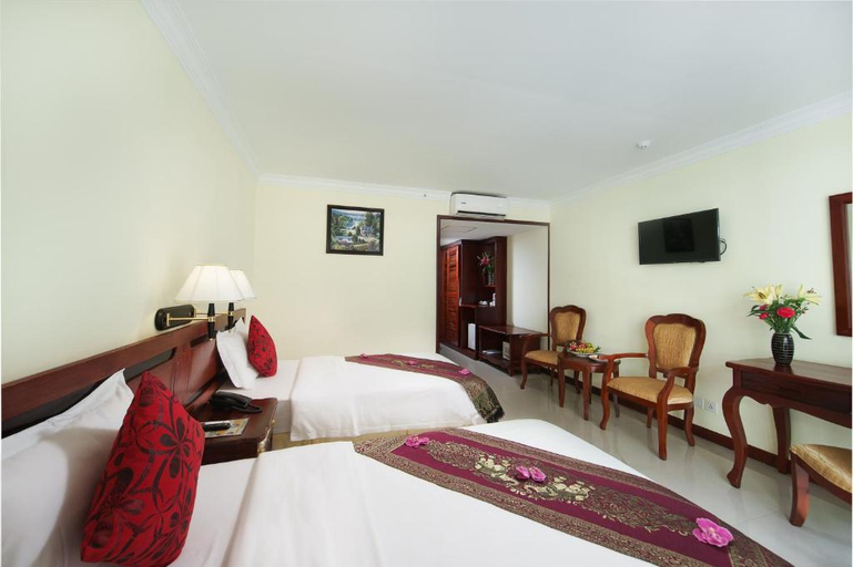 Bedroom 3, Smiling Hotel, Siem Reap