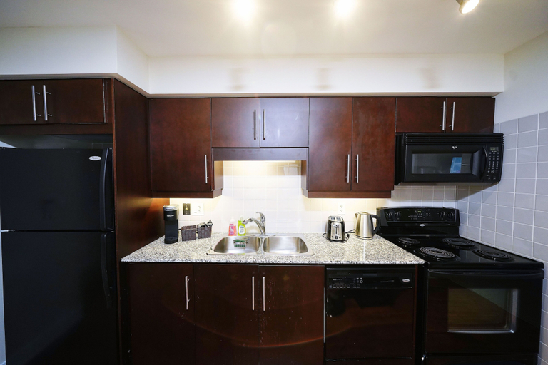Private kitchen, The Skyline Paramount, Toronto