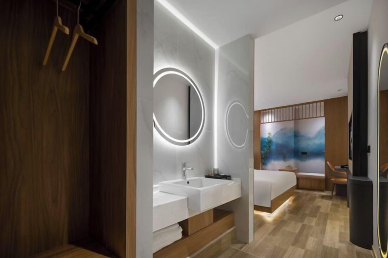 Bathroom 3, Kunxing Tea Art Hotel (Shapingba High-speed Railway Station), Chongqing