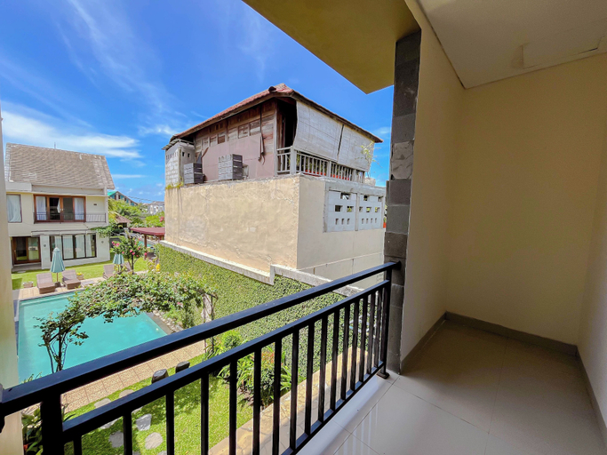 Balcony, Serene Designed And Homey Studio At Villa Casa De Uli, Badung