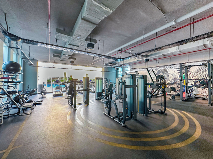 Fitness facility 2, Minimal Studio in Marina, Dubai