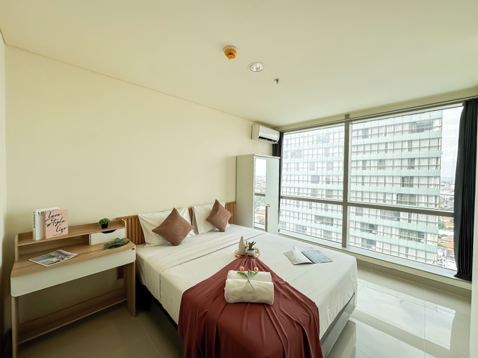 Room 3, Lovely And Vibrant 2Br Space At Praxis Apartment, Surabaya