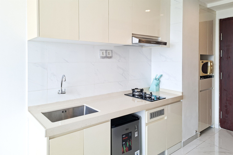 Interior detail, Stylish Studio For 2 Pax At Sky House Bsd Apartment, Tangerang Selatan
