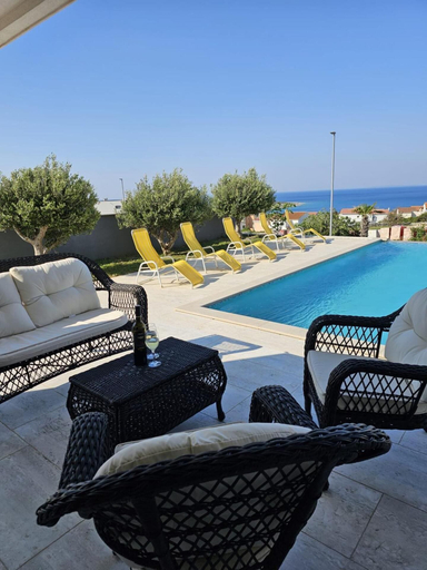 Terrace/patio 4, Pulse apartments with Pool, Novalja