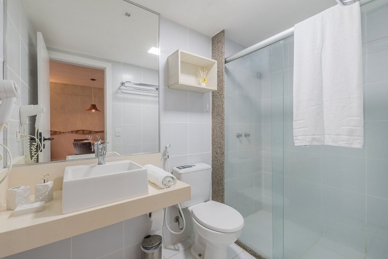 Bathroom 5, Beach Park Suites #209 - Seafront by Carpediem, Aquiraz