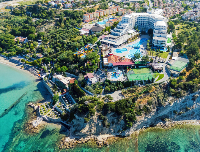 Aerial view, SEALİGHT RESORT HOTEL, Kuşadası