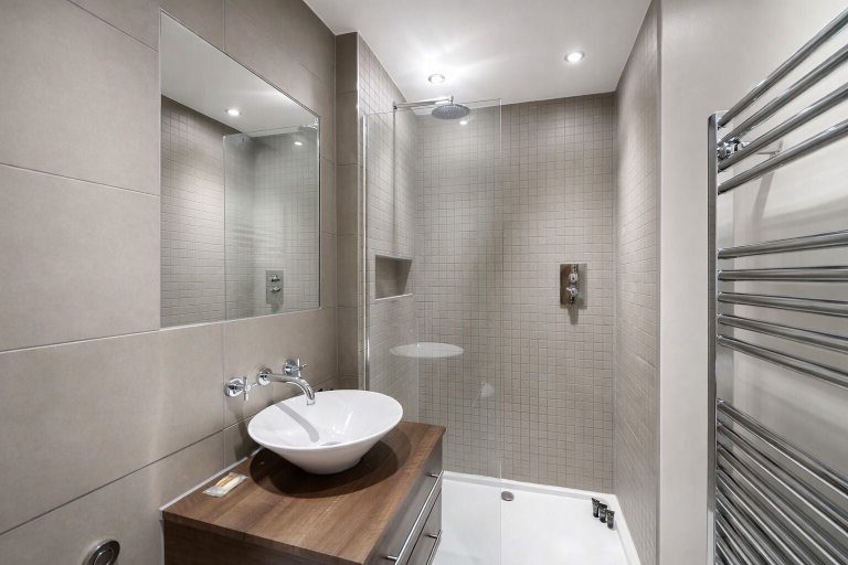 Bathroom, Roomspace Apartments -Kinnaird Court, Surrey