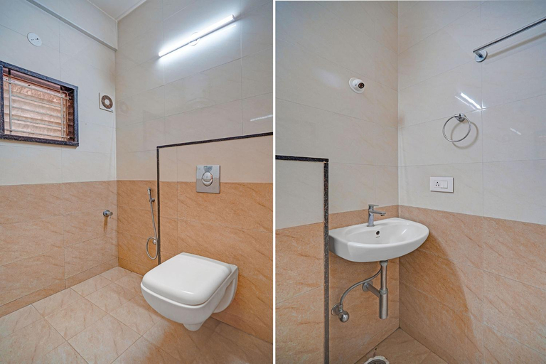 Bathroom 4, FabHotel Royal Blue Meridian Inn - Jalahalli West, Bangalore