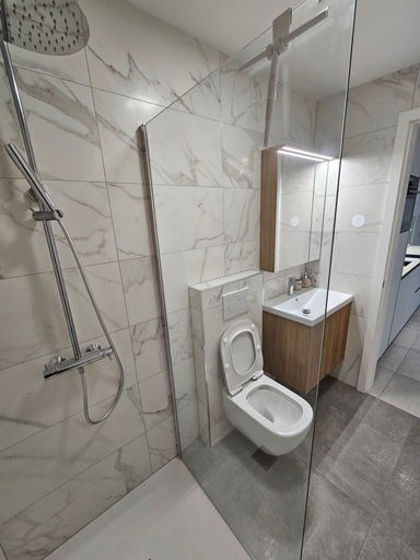 Bathroom 2, Sea View Apartment Mirjam, Izola