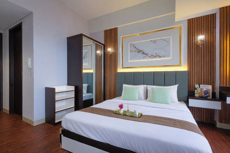 Interior 2, Urban Living Studio At Lrt City Bekasi Apartment, Bekasi