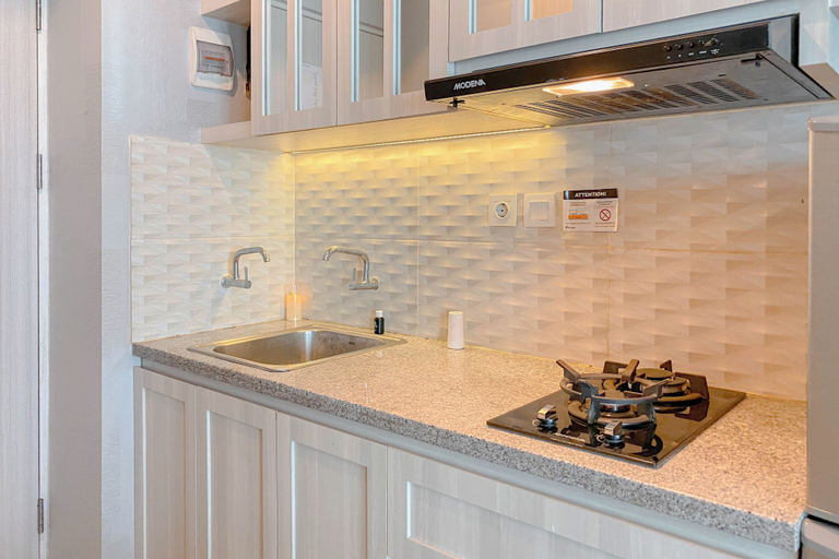 Private kitchen 4, Good Place And Homey Studio At Grand Kamala Lagoon Apartment, Bekasi