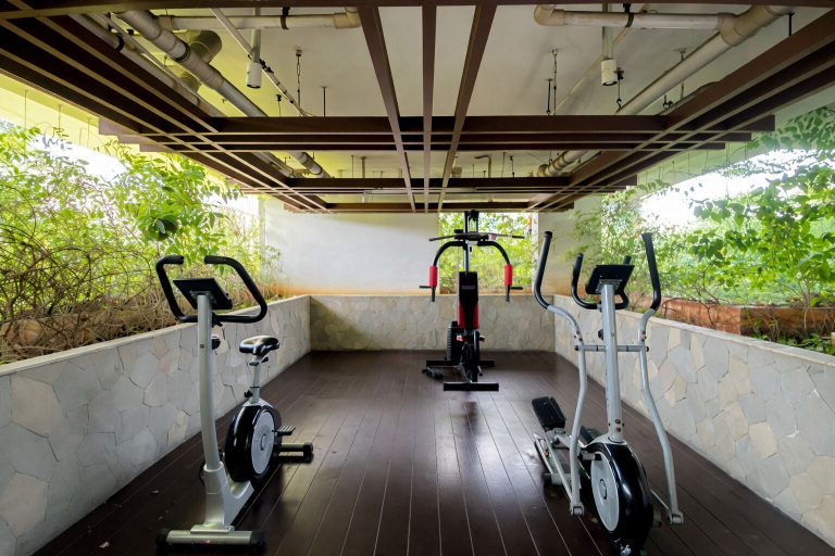 Fitness facility, Serene And Warm 2Br At Apartment Bassura City, Jakarta Timur