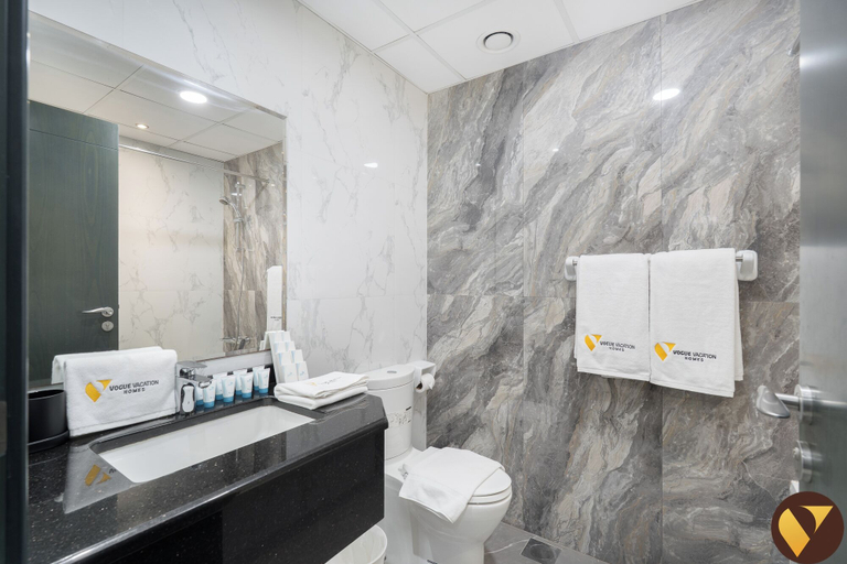 Bathroom, Elite Business Bay Residence, Dubai