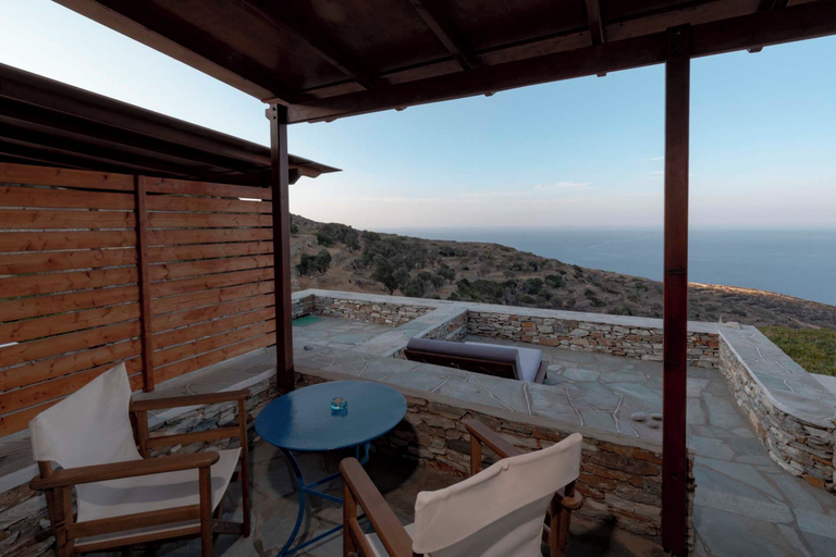 Terrace/patio 4, Spitha Rooms, South Aegean
