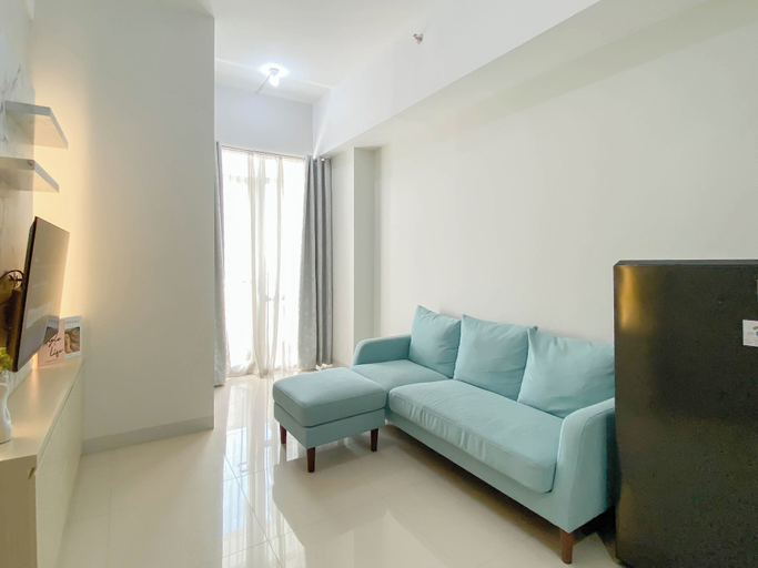 Living area 2, Neat 2Br For 4 Pax At Vasanta Innopark Apartment, Cikarang