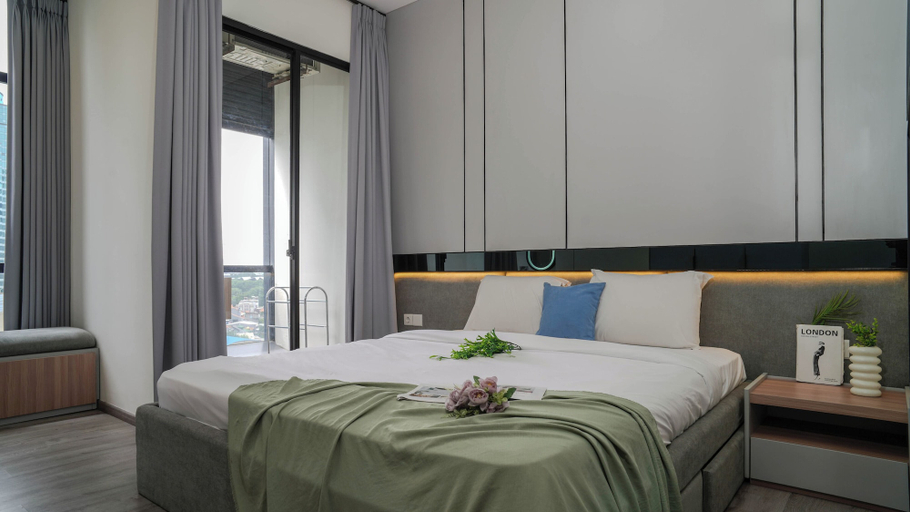 Interior 2, Urban Grey 1Br At Sudirman Suites Apartment, Jakarta Utara