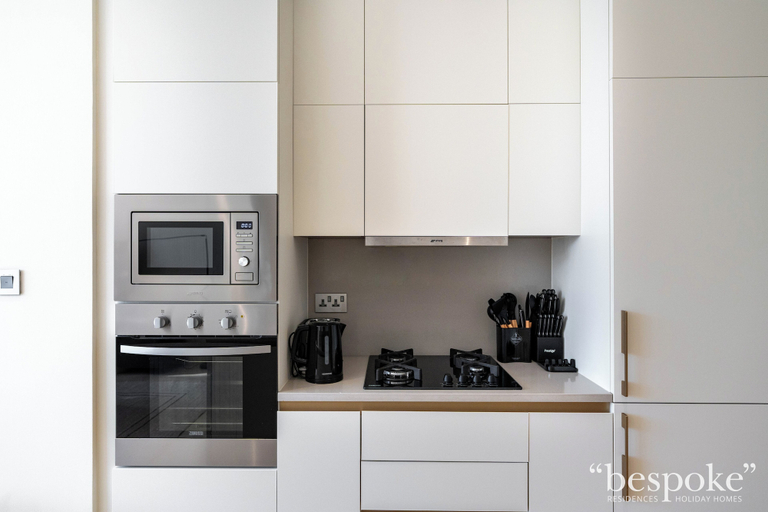 Private kitchen 2, 2BR with Terrace in The 8 by Bespoke, Dubai